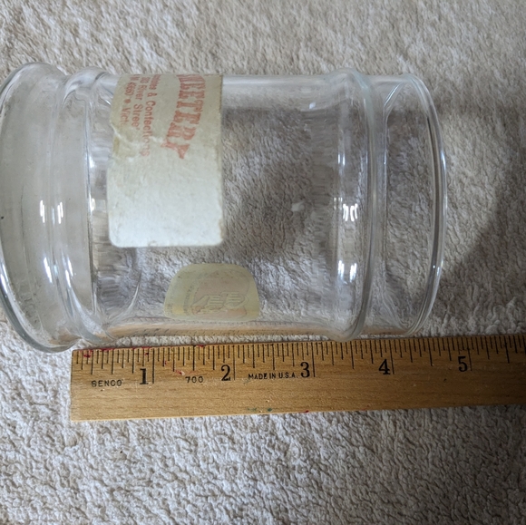 Jelly Belly jelly beans glass storage jar local Michigan candy store - Picture 5 of 6